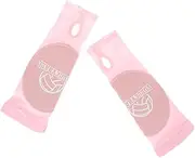 [BRIGHTFUFU] 1pair Volleyball Arm Sleeves for Girls Sports Arm Protector Compression and Breathable Youth Cherry Blossom Wrist Guard for Training and Play