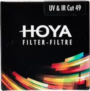 Hoya 1165 UV and IR Cut Screw-in Filter, Black, 49mm