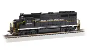 Bachmann EMD GP40 Sound/DCC NYC #3020 (Black/White) - HO Scale