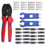 Solar Panel for MC4 Crimper Cable Stripper Wiring Connector Crimping Tools Set