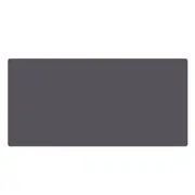 Grey Synthetic PU Leather Mouse Pad Office Laptop Computer Desk Table Mice Mat (60cm x 30cm)