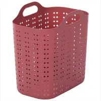 在飛比找Yahoo!奇摩拍賣優惠-日本製 sanka 置物籃 提籃 洗衣籃 只有紅色