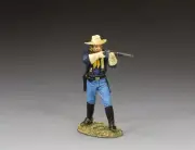 KING & COUNTRY THE REAL WEST TRW199 U.S. CAVALRY TROOPER STANDING FIRING CARBINE