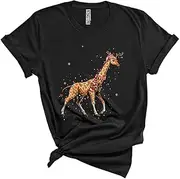 [Generic] Cute Giraffe Reindeer Gnome, Joyful Christmas Giraffe Animal Lover, X-mas Pajama Family Group Unisex T-Shirt