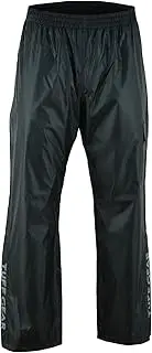 [Tuff Gear] Waterproof Rain Trousers – Premium Quality Breathable Rainwear with Pockets, Elastic Waste and Reflective Striping