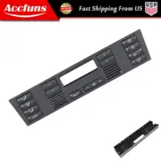 For BMW 525i 528i 530i A/C Heater Climate Control Panel Button Set 64118375645 (for: BMW)