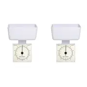 2PK Acurite Diet Scale 5g/500G White Home Kitchen Cooking