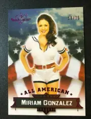 2015 Benchwarmer MIRIAM GONZALEZ All American #23 Pink Variant/25 PLAYBOY Sexy