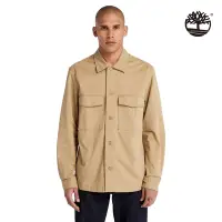 在飛比找Yahoo奇摩購物中心優惠-Timberland 男款卡其色長袖襯衫外套|A28QG91