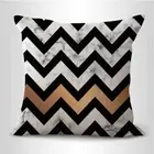 decorative pillow case mable chevron geometric cushion cover