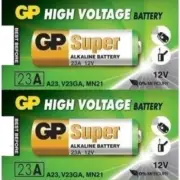 2 Pack GoldPeak A23 12 Volt Batteries MN21 MN23 23AE 21/23 GP23 23A 23GA EXP2021