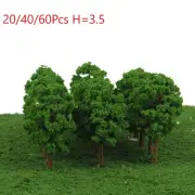 Decorative Trees for Gardens and Home Scenery 20/40/60X Model Tree Set