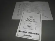 1961 LINCOLN CONTINENTAL WIRING DIAGRAM MANUAL / '61 DIAGRAMS / SCHEMATICS