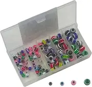 Artizan Hollow Core Lure Eyes. 4, 5, 6, 8mmD, Qty 100