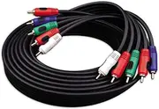 Vanco DV312LRX RGB Component Video Cable with Left/Right Digital Audio (12 Feet)