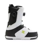 DC Control Men's Snowboard Boots, White/Black, M11.5 MY25