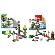 Lego 71387 Super Mario Adventures With Luigi Starter Course & 71360 Super Mario Adventures With Mario Starter Course