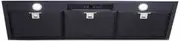 Schweigen 90cm Silent 900m3/hr Black Steel Undermount Rangehood UM1170-9BST