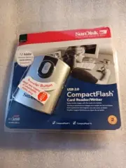 SanDisk ImageMate USB 2.0 Compact Flash Card Reader/Writer New Computer Memory