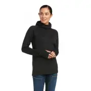 Ariat Women's Rebar Gridwork Balaclava Baselayer Black - 10037676 Color BLACK