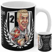 Jordan DeGoey Mug - Collingwood Magpies- Art by Brocker