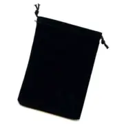 Chessex Dice Bag Suedecloth Large Black
