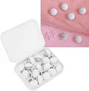 16 Pcs Duvet Clips, Duvet Pins – Reusable Fixing Buckles for Securing Bed Sheets, Duvet Covers, Cushions, and Curtains, Comes with Box（ White）