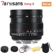 7artisans 50mm F0.95 Portrait Large Aperture APS-C Lens For Sony E mount Cameras