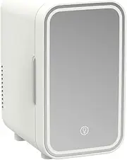 Lenoxx 6L Cosmetics, Beauty & Skincare - Sleek & Stylish Mini Fridge - Easy portability, Temperature control, White