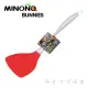 【MINONO 米諾諾】米諾諾#304不鏽鋼不沾鍋矽膠鍋鏟-紅色-2入組(鍋鏟)