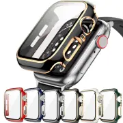 For Apple Watch 2/3/4/5/6/7/SE Case Screen Protector Cover 38/40/42/44/41/45mm .