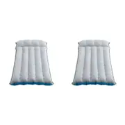 2PK Intex Camping Inflatable Lightweight Outdoor Sleeping Travel Mat 184x67cm