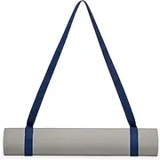 Yoga Mat Sling Carry Strap - Easy-Cinch Yoga Strap, Yoga Belt, Stretch Band, Yoga Sling with loops and D-Rings 1 Count (No Mat Included)
