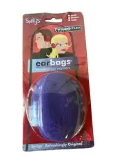 NEW! Sprigs Earbags Bandless Ear Warmers/Earmuffs with Thinsulate Purple Large