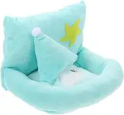 FIXOSHEE Pet Bed for Guinea Pig Plush Hamster Nest Warm Sleeping Bed for Sugar Glider for Hedgehog Rat Ferret Winter Retreat