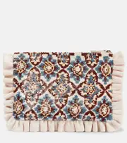 [La DoubleJ] La DoubleJ Sequined clutch One Size multicoloured