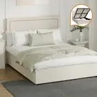 Bed Frame Queen Double King Single With Gas Lift Storage Base ADI Oikiture