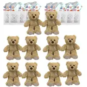 Build Make a Bear Making Party at home - Brown Teddy Bear Selection - 10 kits