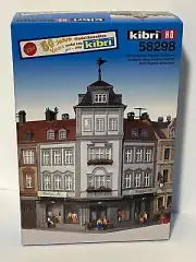 NEW KIBRI 85298 CORNER BOUTIQUE APARTMENT BUILDING 1:87 HO SCALE KIT