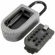 Portable Push Button Combination Security Lock Box Set Your Own Combinatination