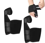 Big Toe Splint for Broken Toe - Fracture Big Toe Protector,Foot Protector Guards for Men Women, Set of 2 Hallux Valgus Corrector Equipment