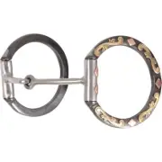 Classic Equine Diamond D Ring Smooth Snaffle Bit Null Null