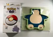 Pokemon GO PLUS + Japanese Pokemon Center Original Snorlax Rubber Tray Set