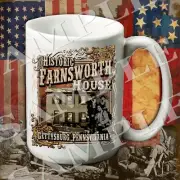 Farnsworth House, Gettysburg 15-ounce American Civil War themed coffee mug/cup