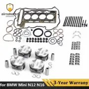 N12 N16 1.6T Engine Pistons Gaskets Bearing Kit CR 11:1 For Mini Cooper R55 R56 (for: Mini)