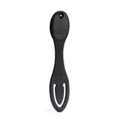 Flexilight Dual LED Book Light/Bookmark Flexible USB Rechargeable Black Dots