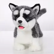 Realistic Siberian Husky Robot Dog - Barking, Walking & Talking Fun for Kids