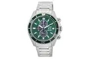 Citizen Promaster Chronograph Green Dial Eco-Drive Diver's CA0820-50X 200M Men's Watch