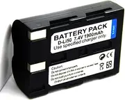 Replacement Rechargeable Battery Pack for Pentax D-Li50 D-BC50 K10 K10D K10D GP K10D Grand Prix K20D