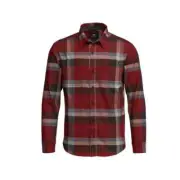 SITKA Men's Ashland Dark Red Plaid Lightweight Flannel Shirt 600304-DKRP 2XL XXL